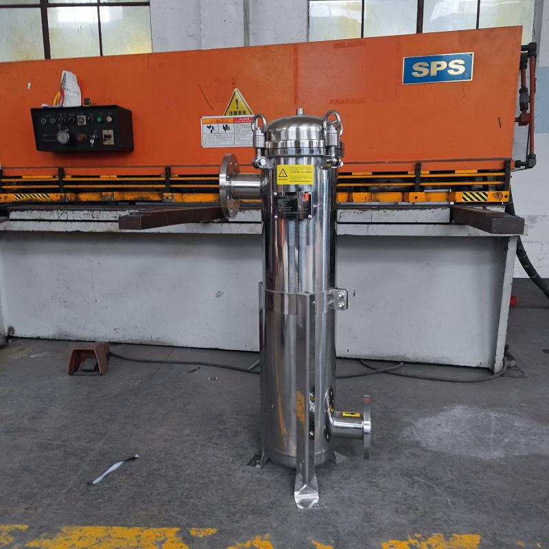 DSY40 不銹鋼單袋式過(guò)濾器-鏡面拋光